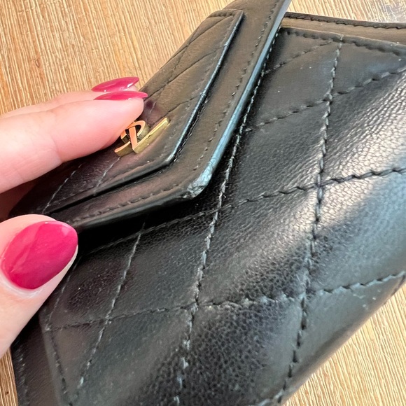 YSL Small Gaby Quilted Leather Envelope Wallet - Picture 8 of 12